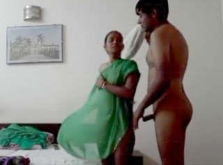 Desi Bhabhi Handjob And Fucking