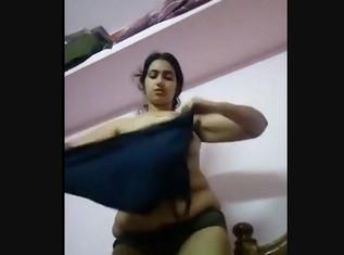 Mallu Aunty Wearing Dress After Sex