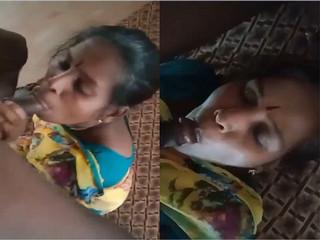 Sexy Desi Wife Blowjob