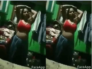 Desi Bhabhi Wearing Cloths Record In Hidden Cam Part 2