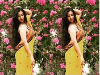 Moni Nude Saree Fashion