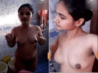 Desi Girl Showing her Nude Body Part 2
