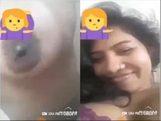 Cute Bangla Girl Showing Her Nude Body TO lover On Video Call