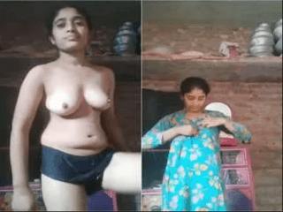 Village Girl Record Her Nude Video For Lover