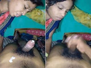 Desi Bhabhi Blowjob Till Hubby Not Cum