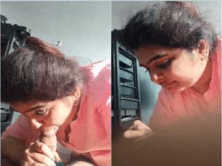 Super Sexy Desi Bhabhi Blowjob