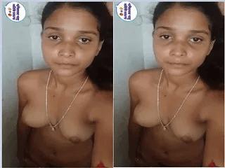 Cute Village Girl Shows her Boobs and Pussy part 2