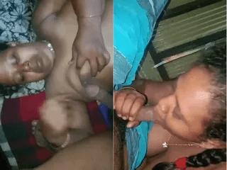 Horny BBW Bhabhi Blowjob