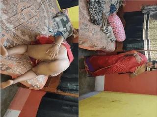 Horny Bhabhi Shows Her Ass and Big Boobs Part 1