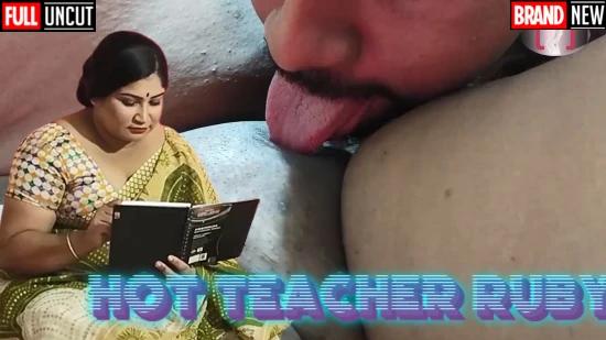 Hot Teacher Ruby  2022  UNCUT Hindi Short Film  ToplessTopper