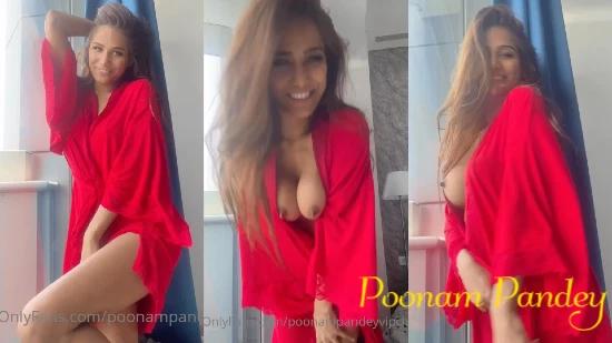 Red Poonam Pandey OnlyFans Short Video