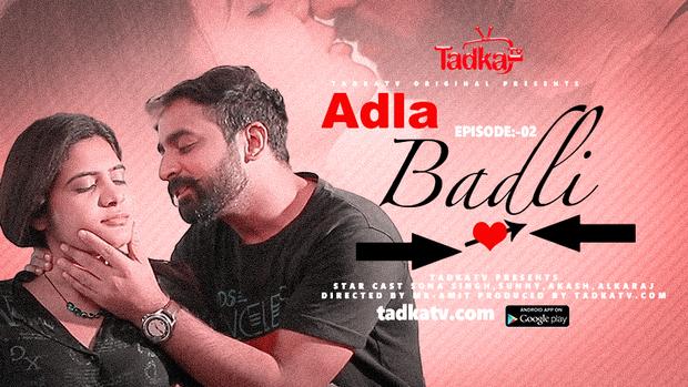 Adla Badla  S01E02  2023  Hindi Hot Web Series  Tadkatv