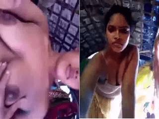 Village Girl Shows her Boobs and Pussy